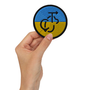 CavTravels Ukraine Embroidered Patch