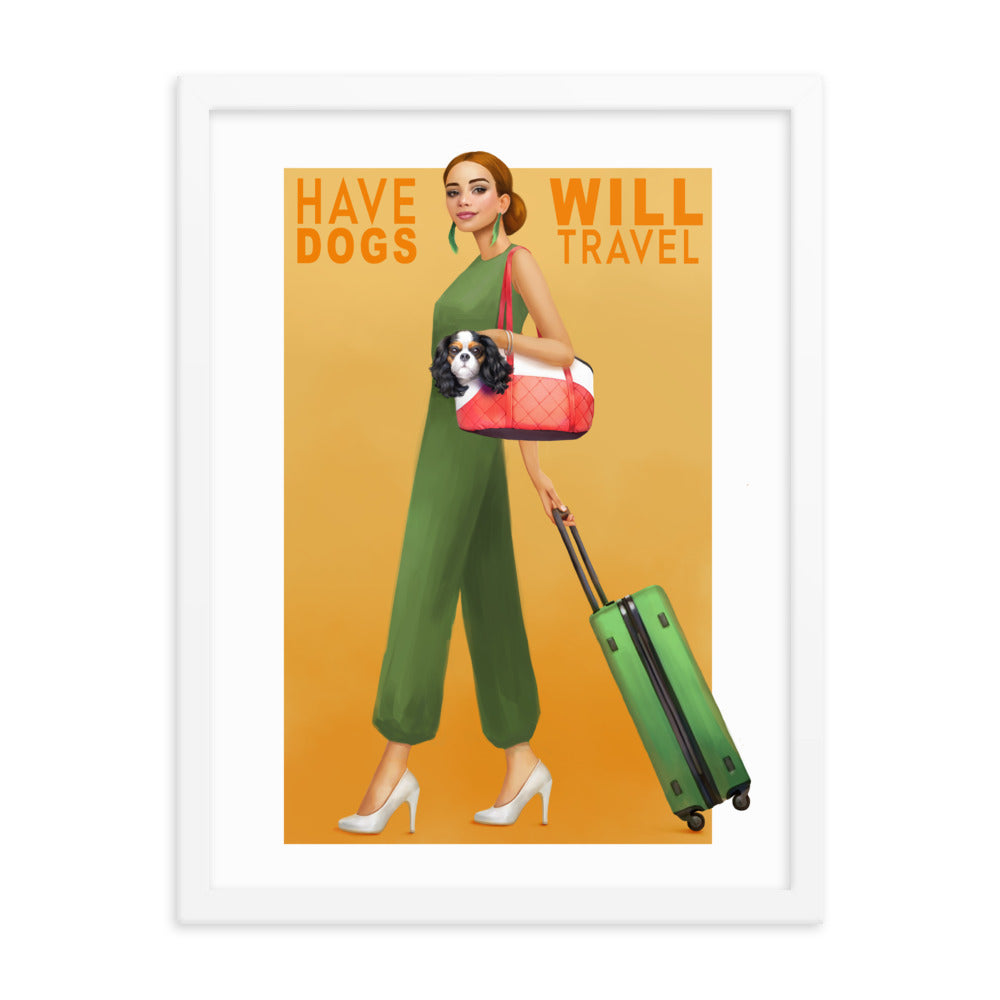 Have Dogs, Will Travel - Framed Poster