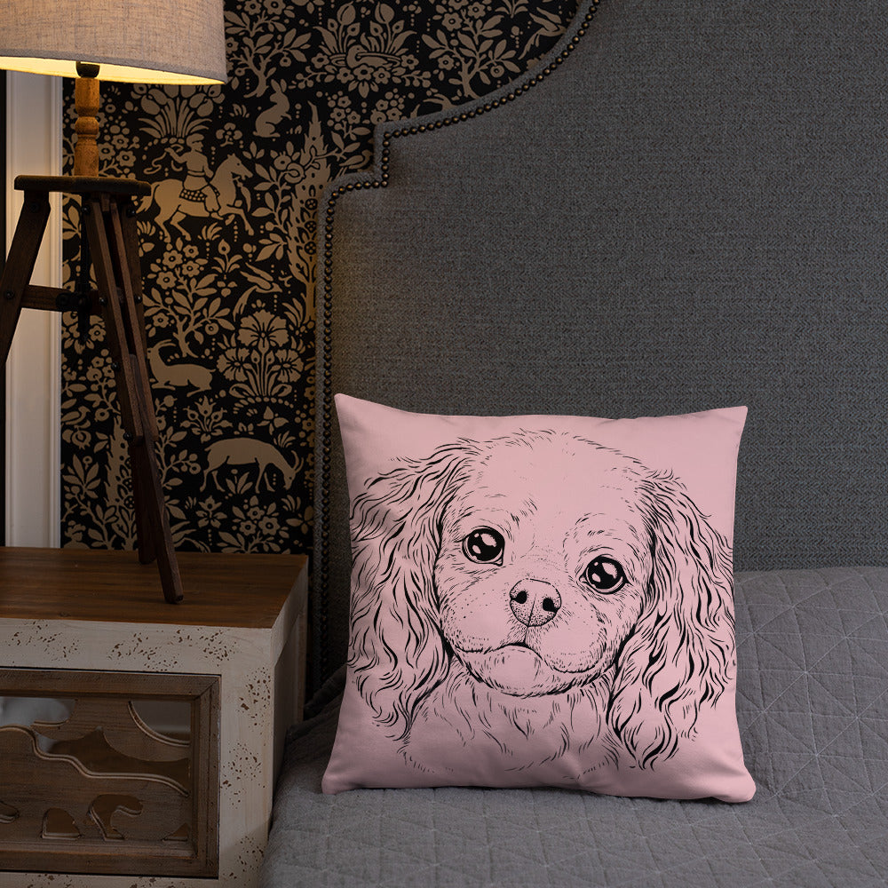 Cavalier King Charles Spaniel Pillow