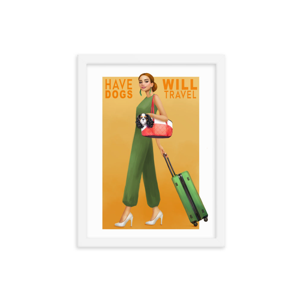 Have Dogs, Will Travel - Framed Poster