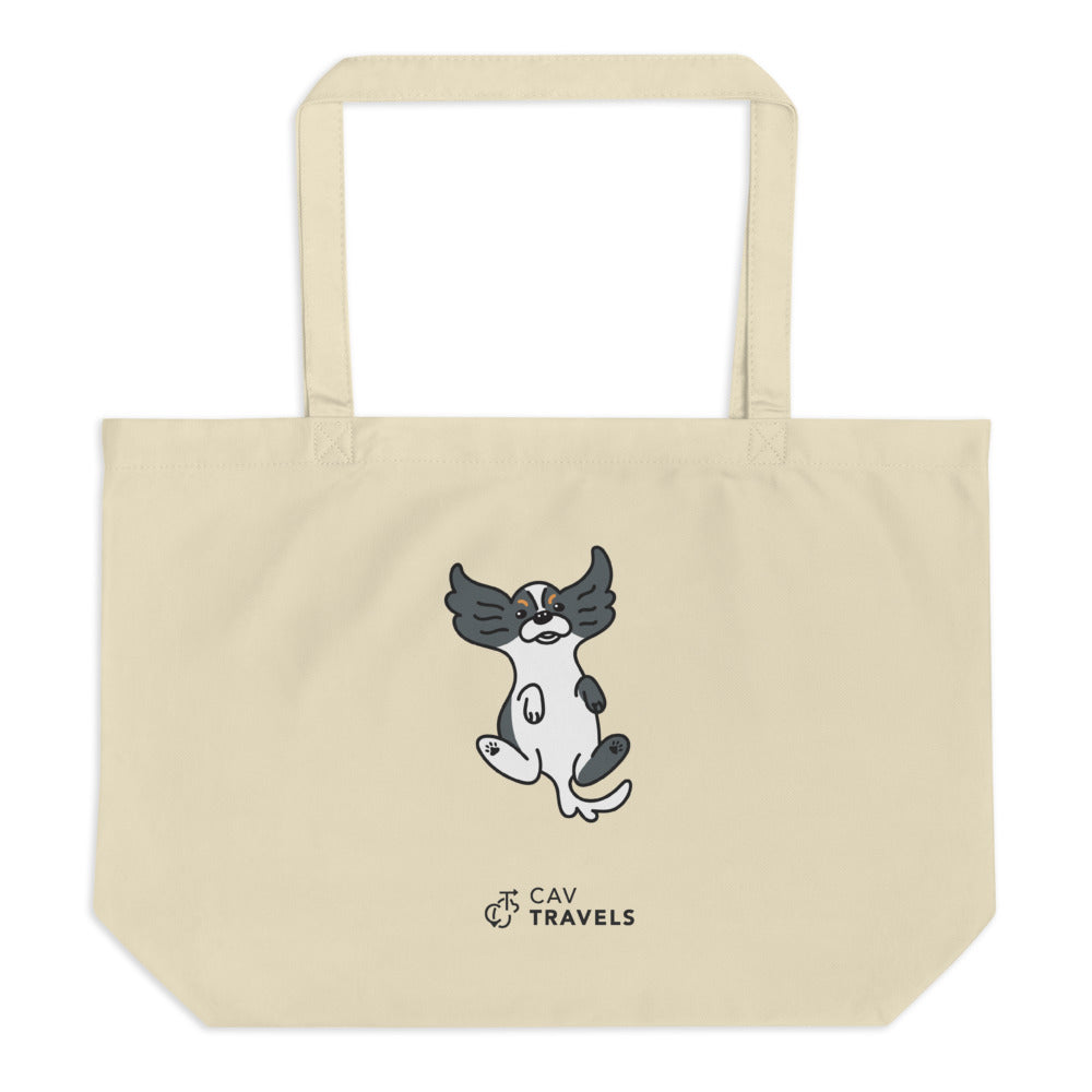 Tricolor Cavalier Large Tote