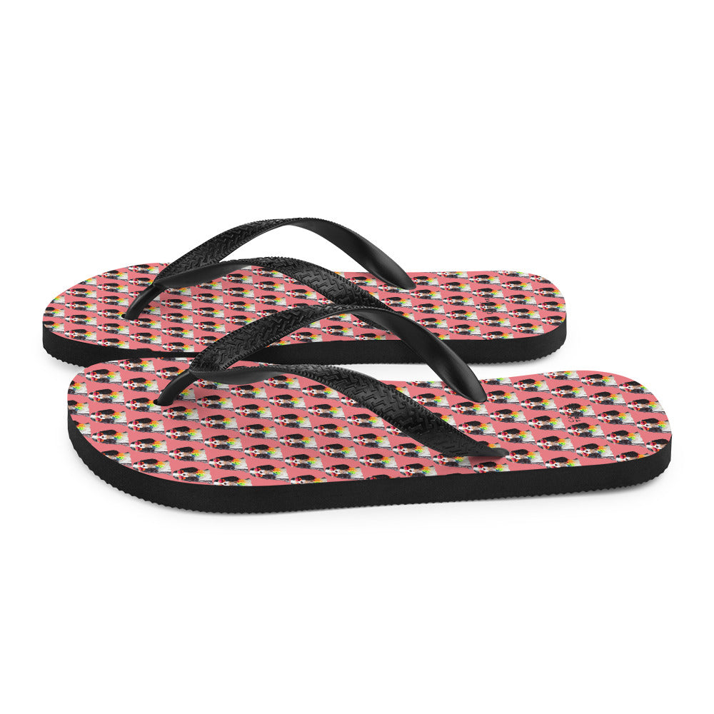 Cavalier King Charles Spaniel Flip Flops